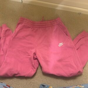 Pink Nike Sweatpants